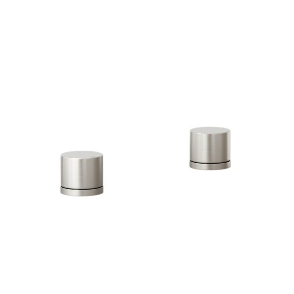 Milani Assembly Bench-Mounted Taps - Brushed Nickel