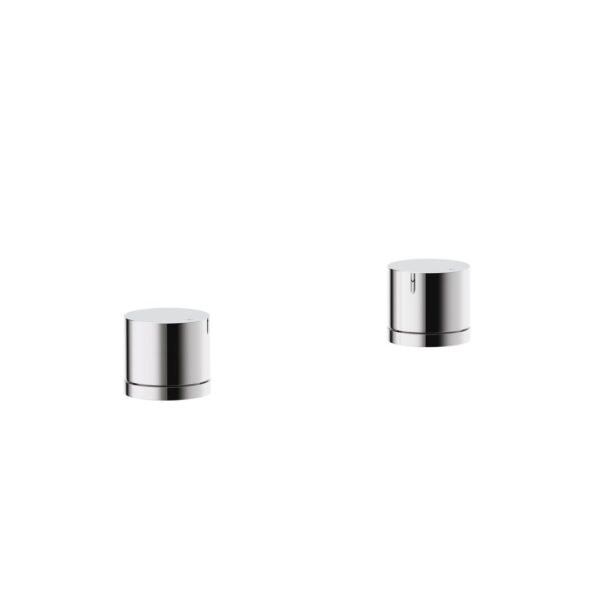 Milani Assembly Bench-Mounted Taps - Chrome