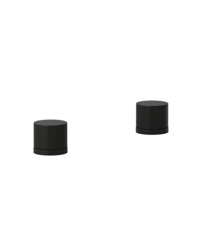 Milani Assembly Bench-Mounted Taps - Matte Black