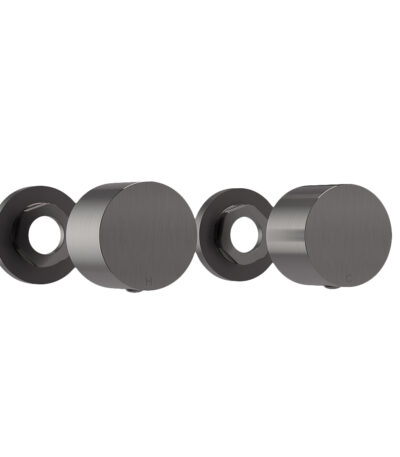 Milani Assembly Handle Kit - Brushed Gunmetal