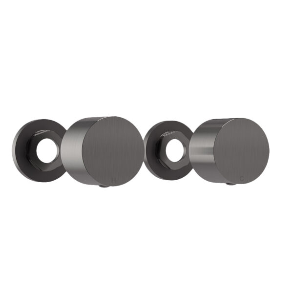 Milani Assembly Handle Kit - Brushed Gunmetal