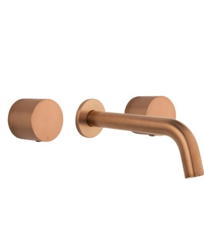 Milani Assembly Taps & Spout Set - Brushed Copper