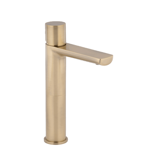 Milani Extended Basin Mixer - Brushed Brass
