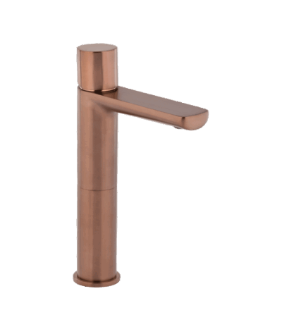 Milani Extended Basin Mixer - Brushed Copper