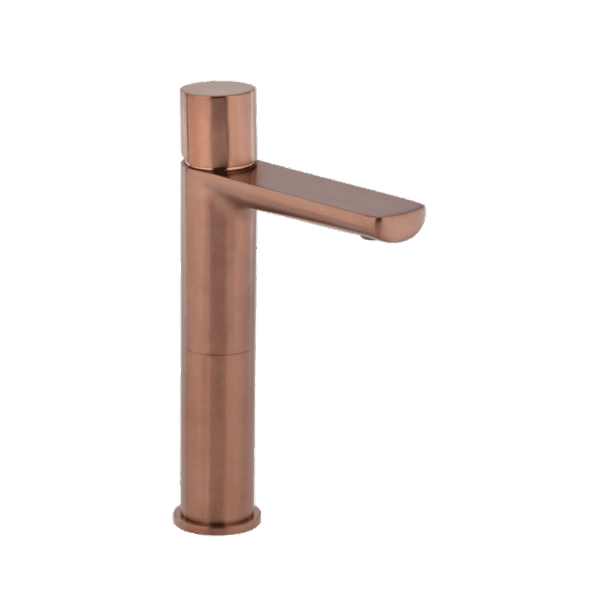 Milani Extended Basin Mixer - Brushed Copper