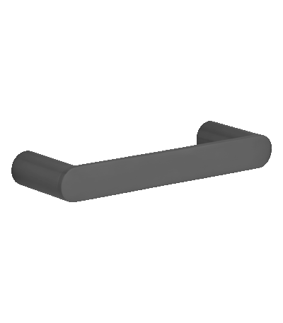 Milani Hand Towel Holder - Brushed Gunmetal