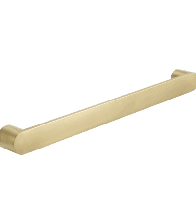 Milani Heated Towel Rail - Brushed Brass