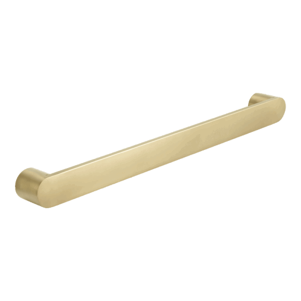 Milani Heated Towel Rail - Brushed Brass