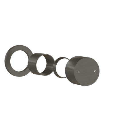 Milani Progressive Handle Kit - Brushed Gunmetal