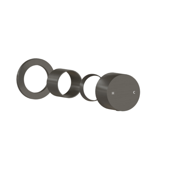 Milani Progressive Handle Kit - Brushed Gunmetal