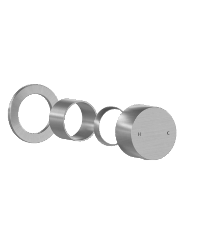 Milani Progressive Handle Kit - Brushed Nickel
