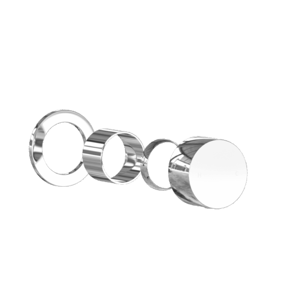 Milani Progressive Handle Kit - Chrome