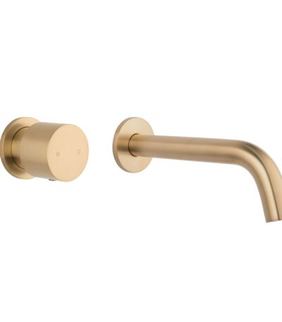 Milani Progressive Mixer & Spout Set - Brushed Brass