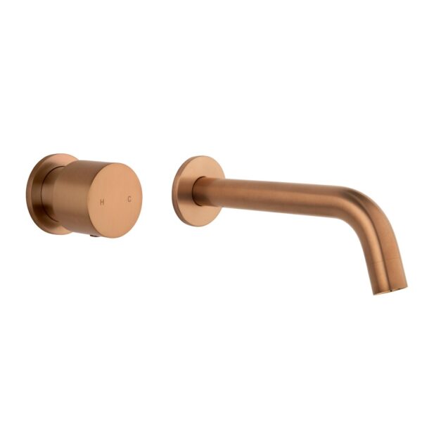 Milani Progressive Mixer & Spout Set - Brushed Copper