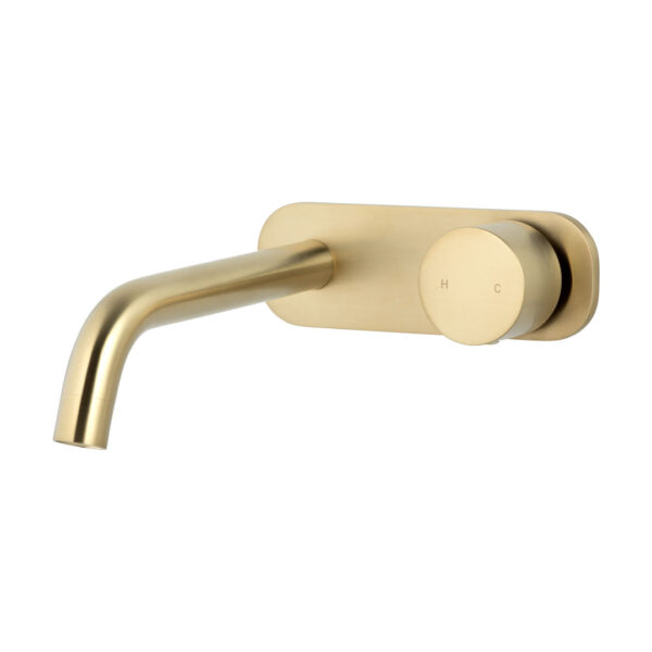 Milani Progressive Wall Mounted Set - Brushed Brass