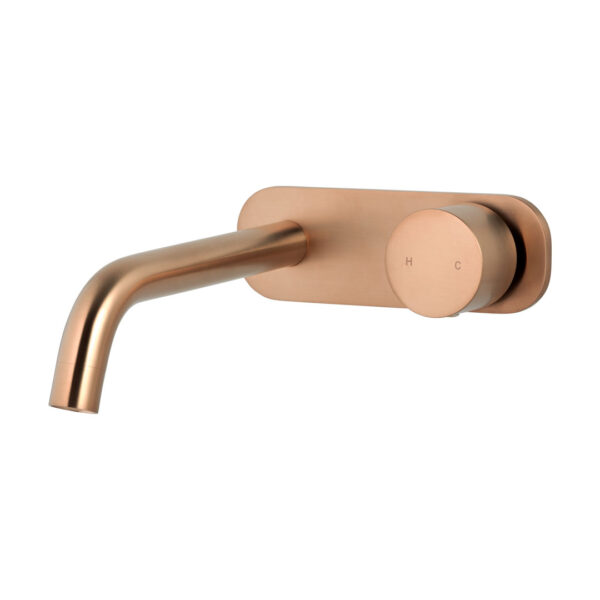 Milani Progressive Wall Mounted Set - Brushed Copper