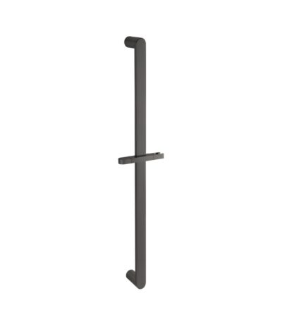 Milani Shower Rail - Brushed Gunmetal