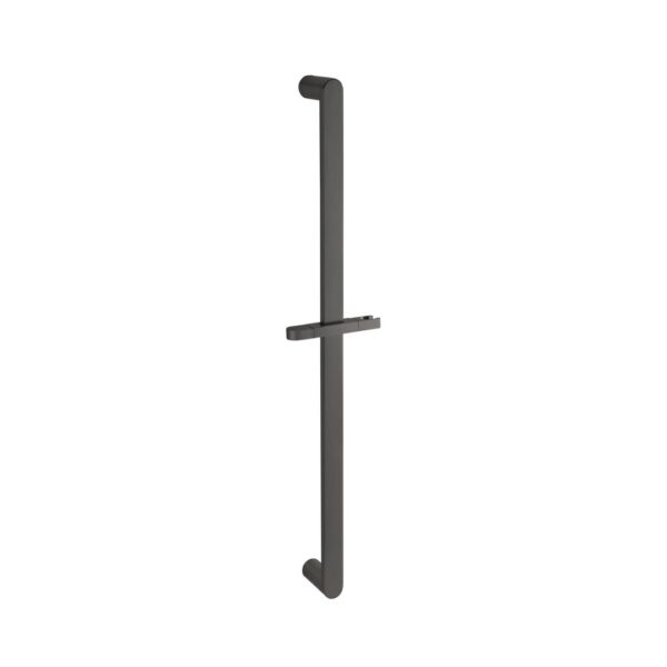 Milani Shower Rail - Brushed Gunmetal