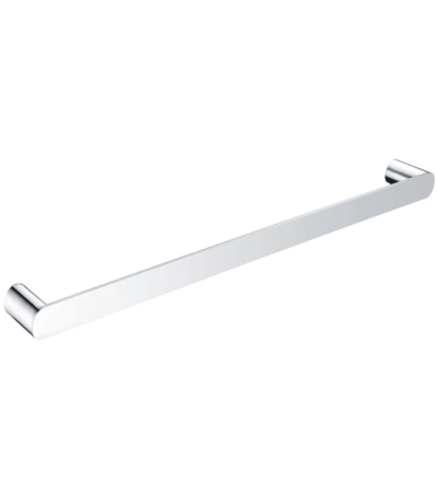 Milani Single Towel Rail 600mm - Chrome