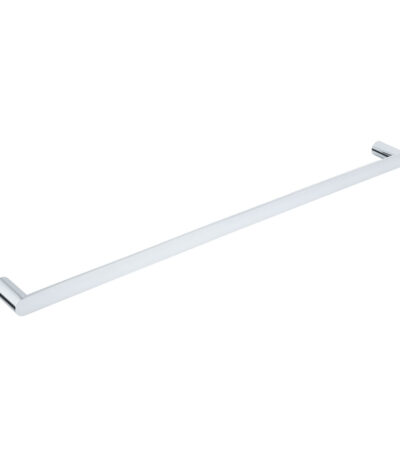 Milani Single Towel Rail 800mm - Chrome
