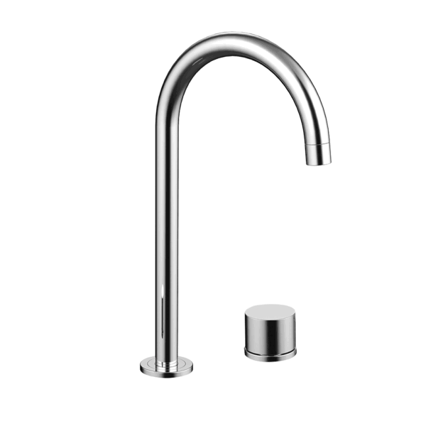 Milani Swivel Hob Mixer Set - Chrome