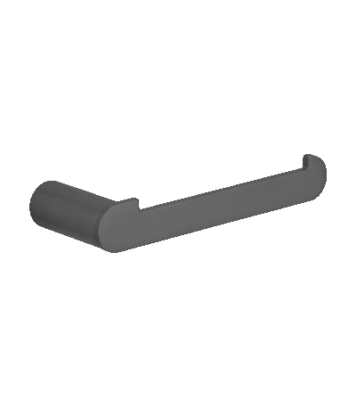 Milani Toilet Roll Holder - Brushed Gunmetal