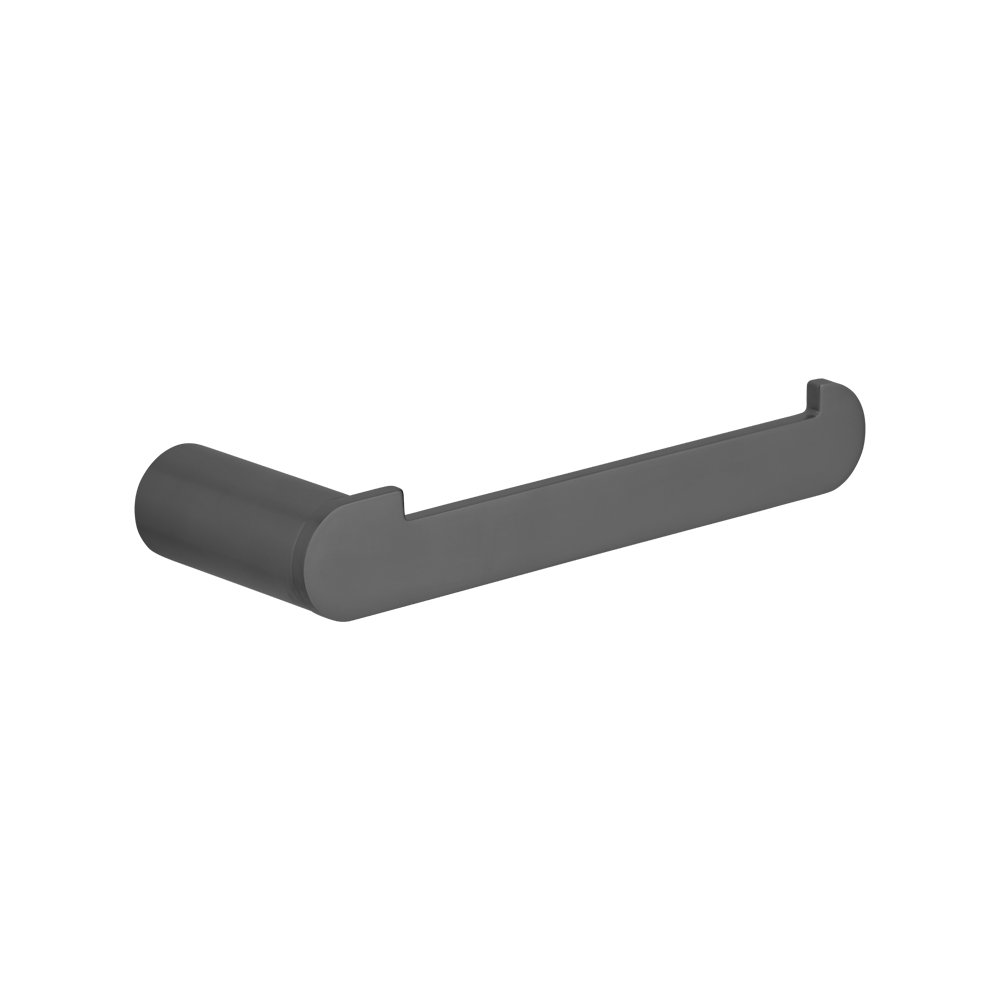 Milani Toilet Roll Holder - Brushed Gunmetal