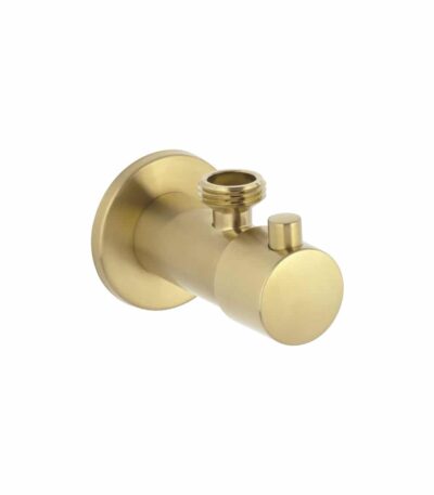 Mini Cistern Stop - Brushed Brass