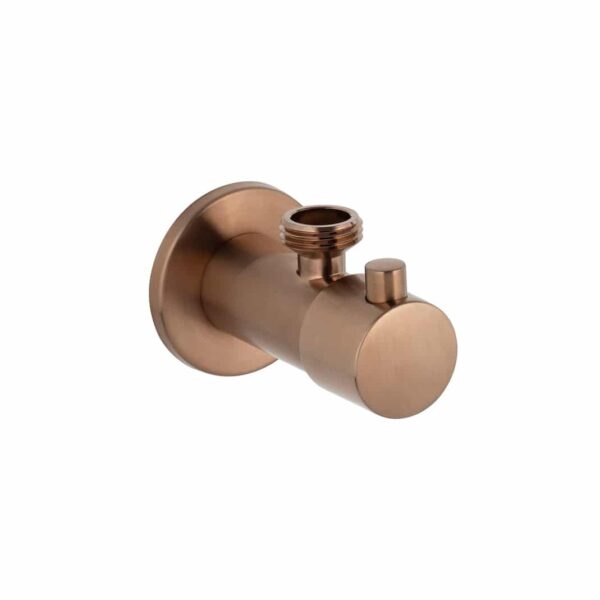 Mini Cistern Stop - Brushed Copper