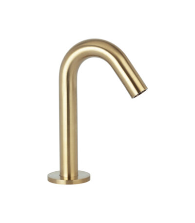 Mini Hob Spout - Brushed Brass