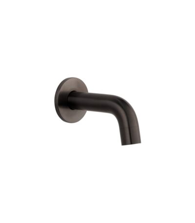 Mini Wall-Mounted Spout - Brushed Gunmetal