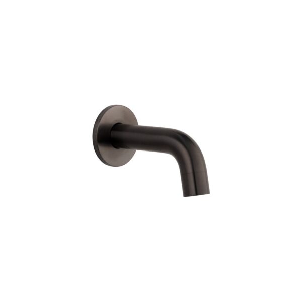 Mini Wall-Mounted Spout - Brushed Gunmetal