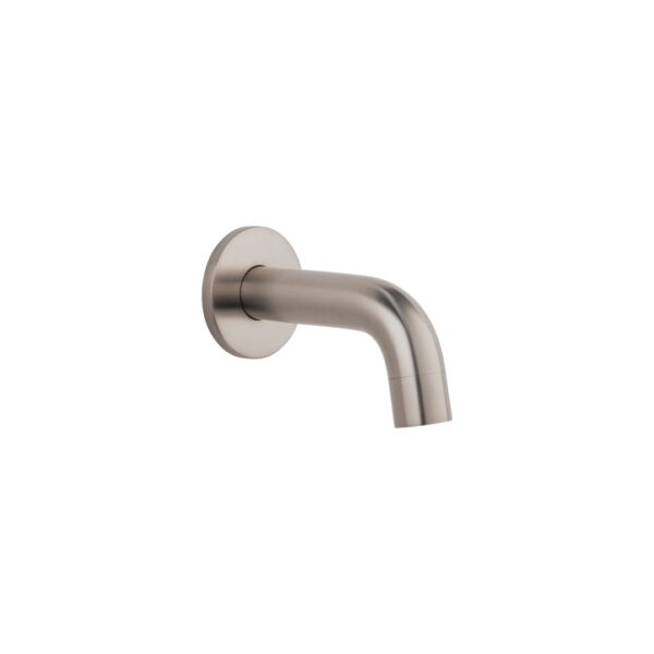 Mini Wall-Mounted Spout - Brushed Nickel