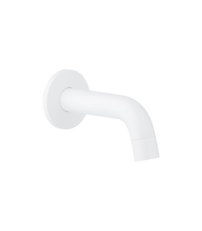 Mini Wall-Mounted Spout - White