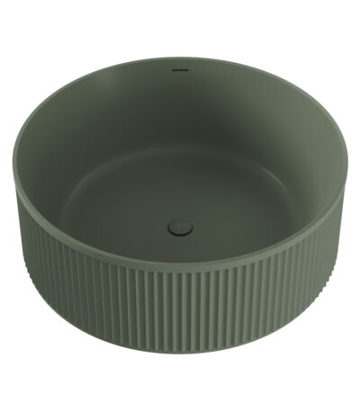 Minka Solid Surface Round Bath, 1500mm, Forest