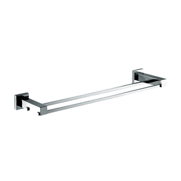 Modena Double Towel Rail, 600mm