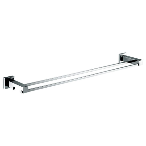 Modena Double Towel Rail, 800mm