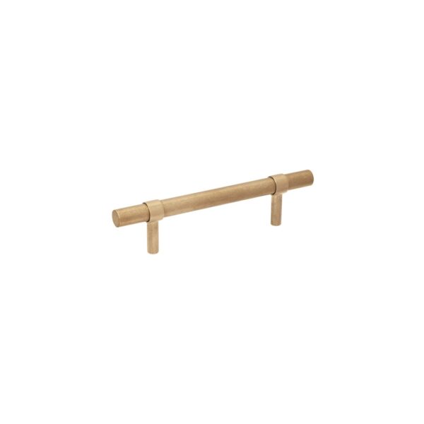 Modi Adjustable Cabinetry Pull 150mm - Tumbled Aged Brass
