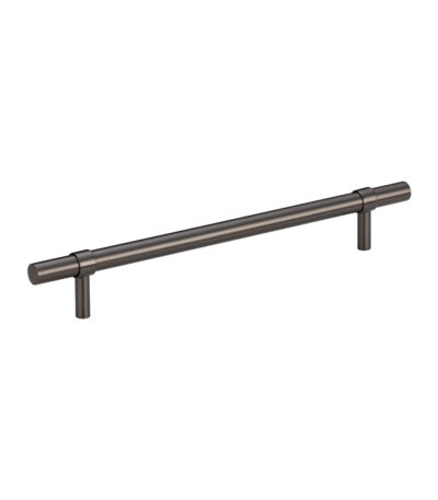 Modi Adjustable Cabinetry Pull 250mm - Brushed Gunmetal
