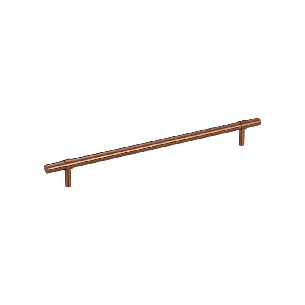 Modi Adjustable Cabinetry Pull 350mm - Brushed Copper