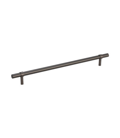 Modi Adjustable Cabinetry Pull 350mm - Brushed Gunmetal
