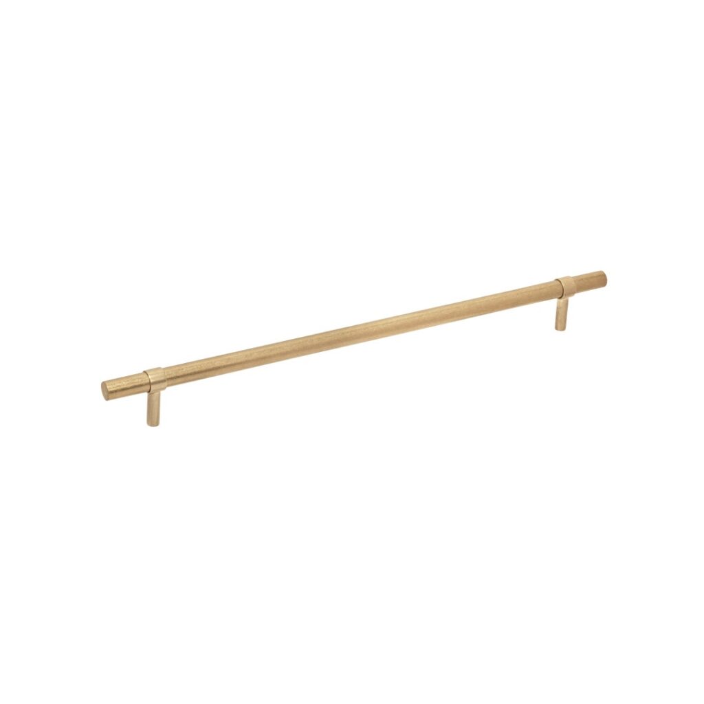 Modi Adjustable Cabinetry Pull 350mm - Tumbled Aged Brass