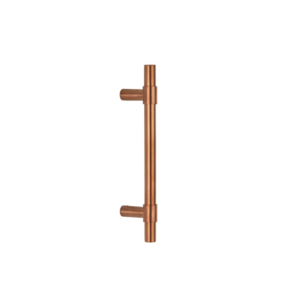 Modi Adjustable Entry Door Pull 300mm - Brushed Copper