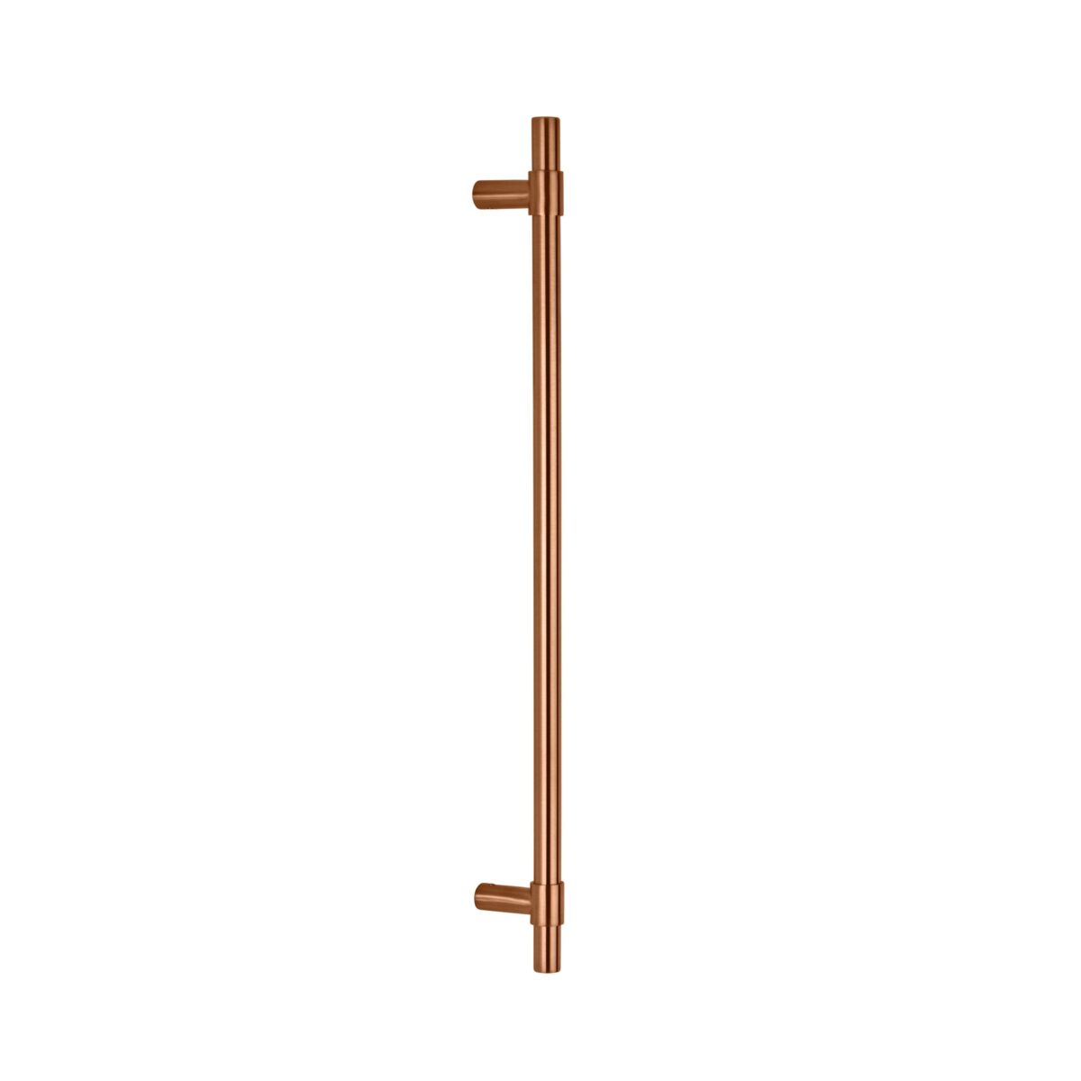 Modi Adjustable Entry Door Pull 600mm - Brushed Copper