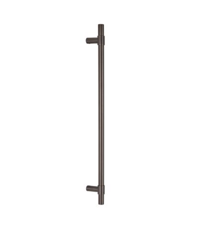 Modi Adjustable Entry Door Pull 600mm - Brushed Gunmetal