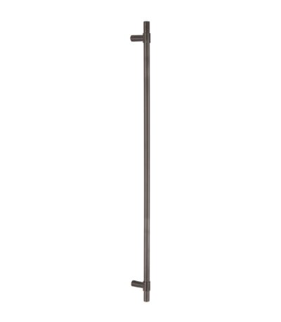 Modi Adjustable Entry Door Pull 900mm - Brushed Gunmetal
