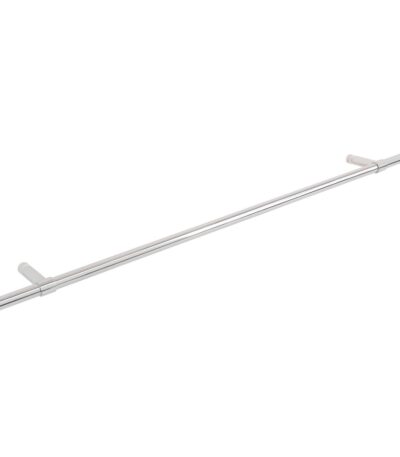 Modi Adjustable Glass Mounted Towel Rail 750mm - Chrome
