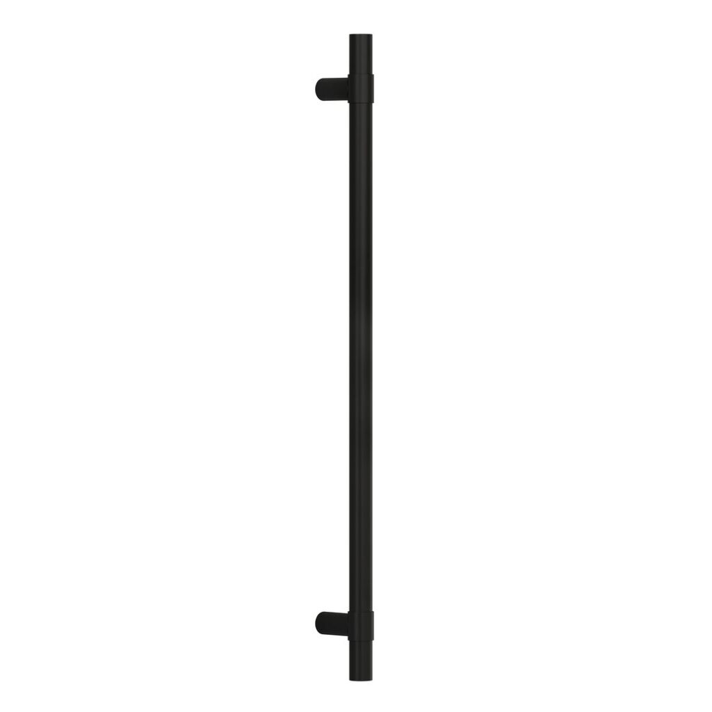 Modi Adjustable Heated Towel Rail 900mm - Matte Black