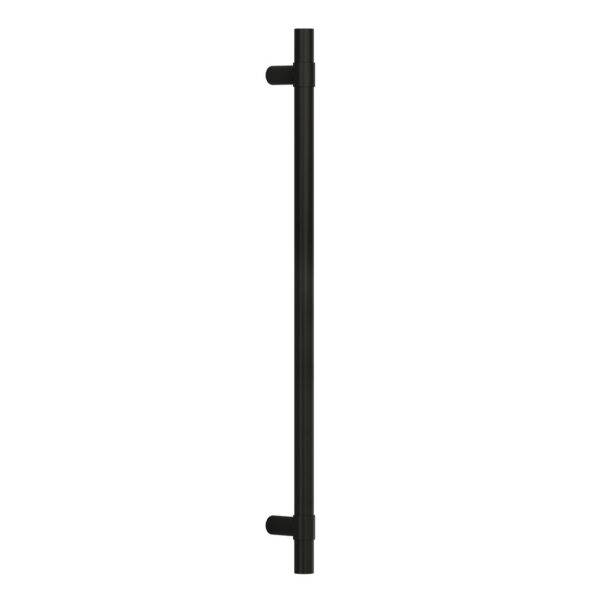 Modi Adjustable Heated Towel Rail 900mm - Matte Black