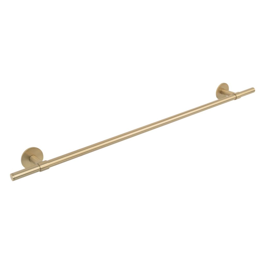 Modi Adjustable Towel Rail 750mm - Brushed Brass